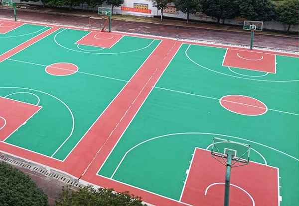 重庆学校丙烯酸球场
