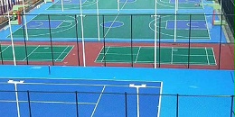 广东铺设硅pu篮球场多少钱一平米?【水泽士体育】